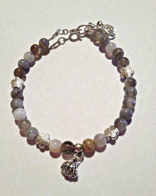Bratara agate 6mm