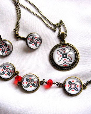 Set bijuterii model traditional 28514