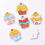 Nasturi din lemn - cupcake