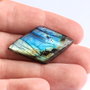 Cabochon Labradorit Kite /romb  spectrolit HQ   - ZL5
