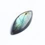 Cabochon Labradorit Marquise - ocru-auriu - KL9