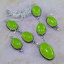 Set colier + cercei agate