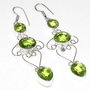 Cercei cuart peridot