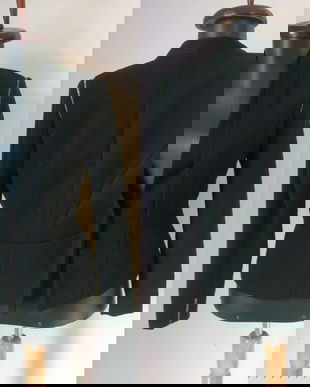 H&m sacou negru peplum