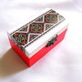 Cutie lemn cu motiv traditional  28552