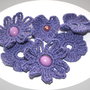 Lot floricele crosetate