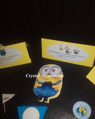 Invitatie botez minioni