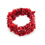 (15cm) Coral rosu bamboo chipsuri, 5-8mm (GSLAK 113)