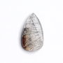 Cabochon Quartz turmalinat