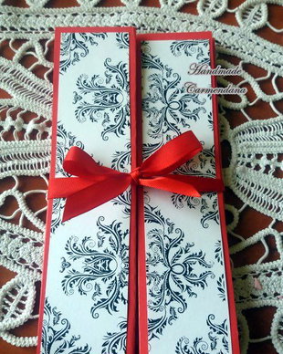 Invitatie damasc