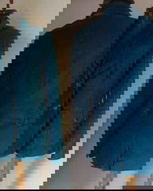 SACOU CATIFEA ALBASTRU PETROL