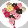 Lot floricele crosetate