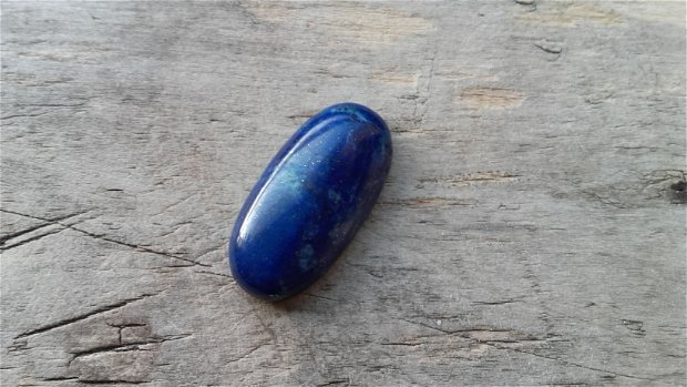 Cabochon lapis lazuli, 30x15 mm