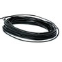 1m Snur piele naturala - negru 1mm (KORD 6001)