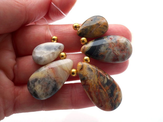 Set cinci piese agate crazy