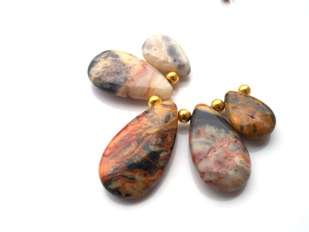 Set cinci piese agate crazy
