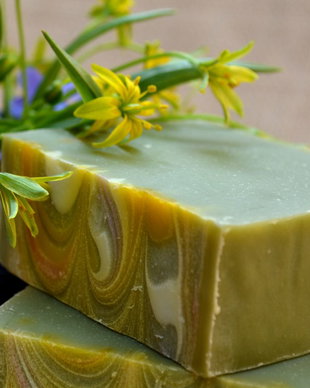 Green Fresh-sapun revigorant,purifiant cu castravete,menta si spirulina-BlueScent