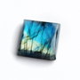 Cabochon Labradorit  - tricolor - albastru inchis - albastru verzui - galben