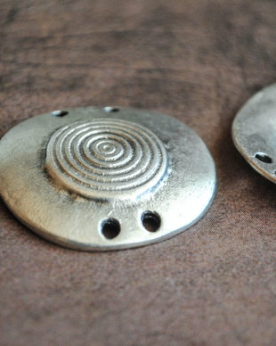 Link rotund , 4 gauri  - Zamac / Zamak zmk0132