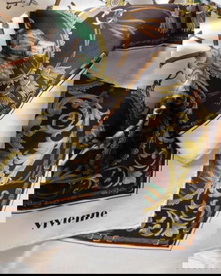 VIVIENNE WESTWOOD, ESARFA MATASE NATURALA SUPERBA