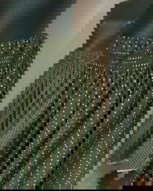 FUSTA AMPLA PANZA BUMBAC