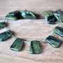Chrysocolla pandantiv trapezoidal 25x18mm GSLAK 317