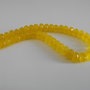 JAD RONDELE FATETATE GALBEN - 6 X 4 MM