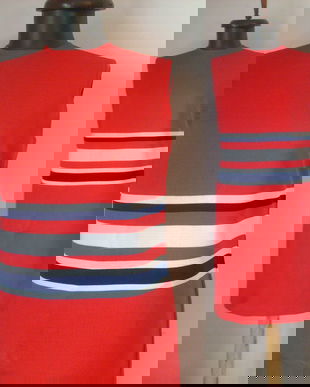 ROCHIE VINTAGE RETRO JERSE ROSU