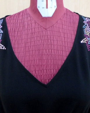 bluza neagra cu paiete