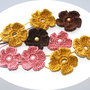 Lot floricele crosetate
