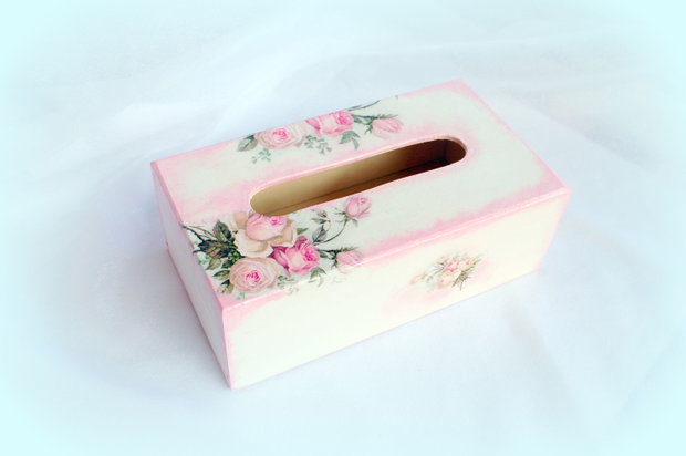 Cutie servetele de hartie - romantic roses - 1002