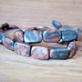 Jasper dreptunghiular 18x14mm GSLAK 310