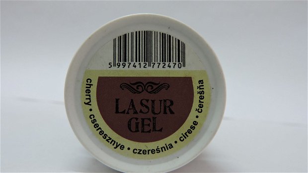 Lazura gel pt. exterior cirese- 100 ml