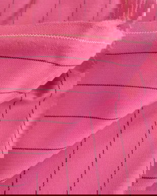 stofa fuschia cu dungi negre