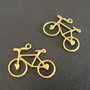 PANDANTIV BICICLETA BRONZ - 30 X 24 MM