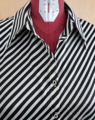 bluza satin in dungi