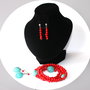 Set coral & turcoaz