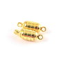 Inchizatoare cu magnet, 15x5.5 mm, aurie