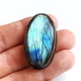 Cabochon Labradorit   - Stralucire electrica - Oval