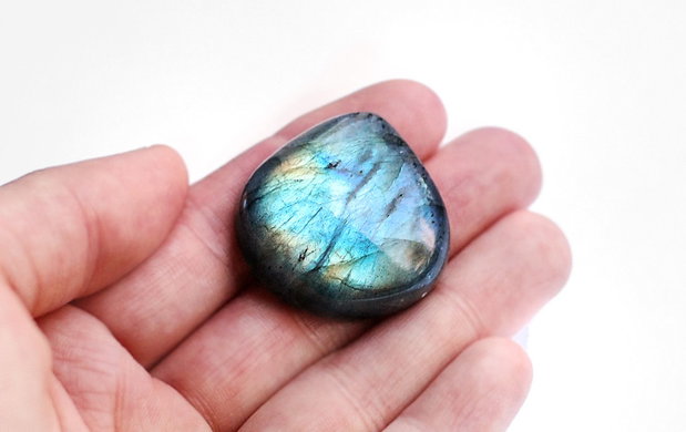 Cabochon Labradorit Lacrima - 70 carate  - spectrolit  - IIL9