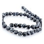 Obsidian snowflake sfera 8mm GSLAK 135