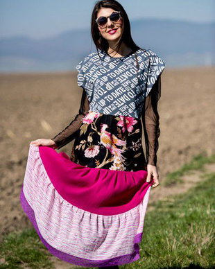 rochie /sarafan pt zilele insorite