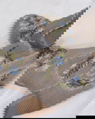 Cizmulite brodate Blue cox