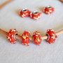 1b rondele sticla lampwork 17x10mm (SALAK 68)