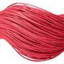 Ata din bumbac cerata, 1 mm, rosie