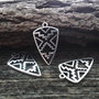 Pandantiv zamak tribal 30x18mm  PASA 0015