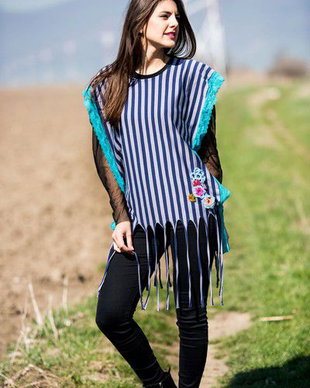 mini poncho