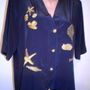 Bluza broderie aurie