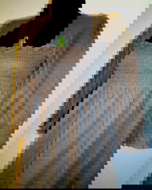 Rochie bumbac fin,beige