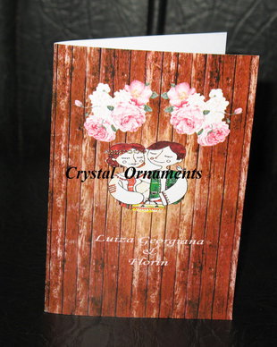 Invitatie nunta tematica romaneasca